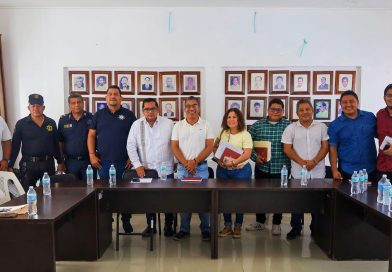 Reunión de trabajo para la prevención de accidentes de tránsito